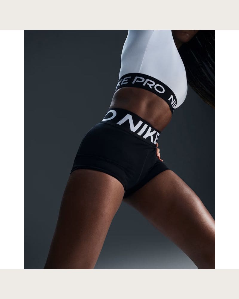 Dámske tréningové kraťasy NIKE PRO W NP SCULPT DF HR 3IN SHORT-010-Black – fotka 3