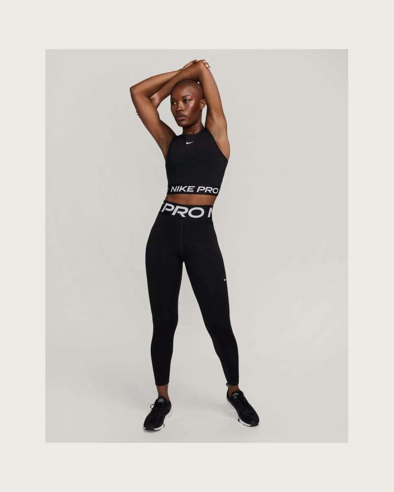 Dámske legíny NIKE PRO W NP SCULPT DF HR TIGHT-010-Black – fotka 5