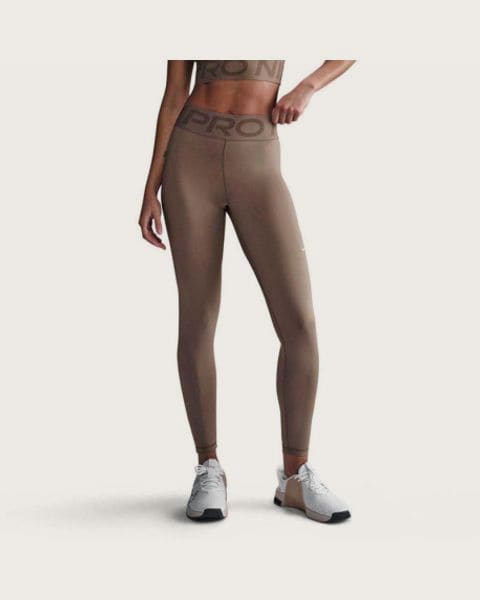 Dámske legíny NIKE PRO W NP SCULPT DF HR TIGHT-233-Brown