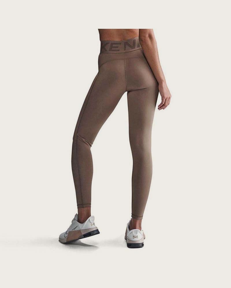Dámske legíny NIKE PRO W NP SCULPT DF HR TIGHT-233-Brown – fotka 2
