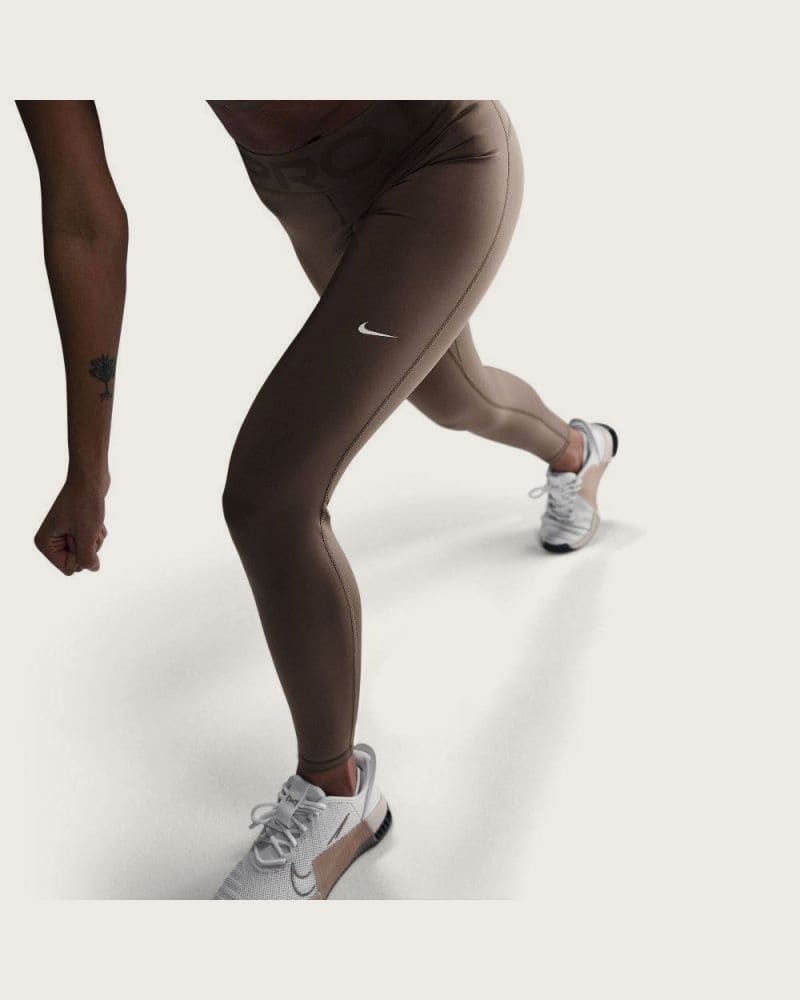 Dámske legíny NIKE PRO W NP SCULPT DF HR TIGHT-233-Brown – fotka 4