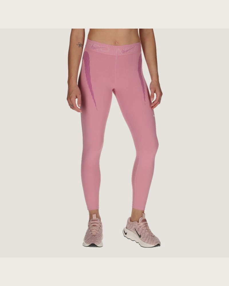 Dámske legíny NIKE PRO W NP DF MR 7 8 TIGHT TT GRX-699-Pink – fotka 3