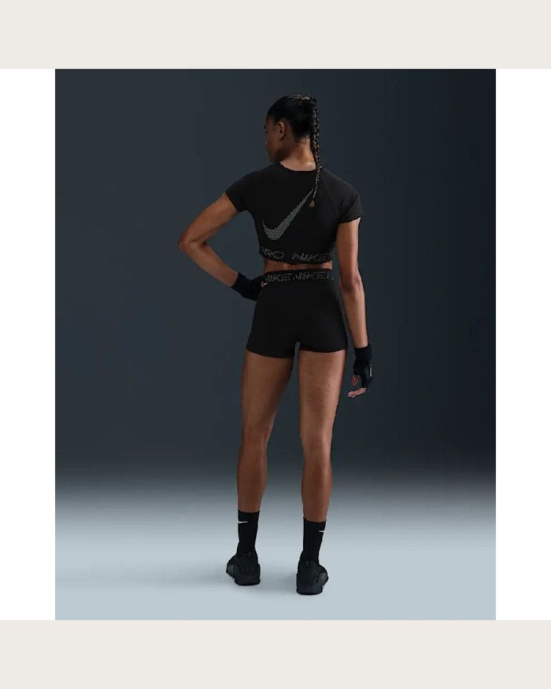 Dámske tréningové kraťasy NIKE PRO W NP DF MR 3IN SHORT TT GRX-010-Black – fotka 7