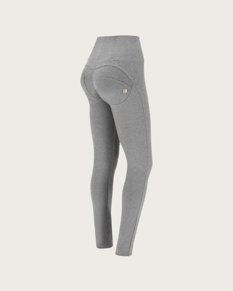 Dámske jeggings nohavice FREDDY WR.UP® skinny push up organic cotton trousers with high waist-Grey – fotka 2