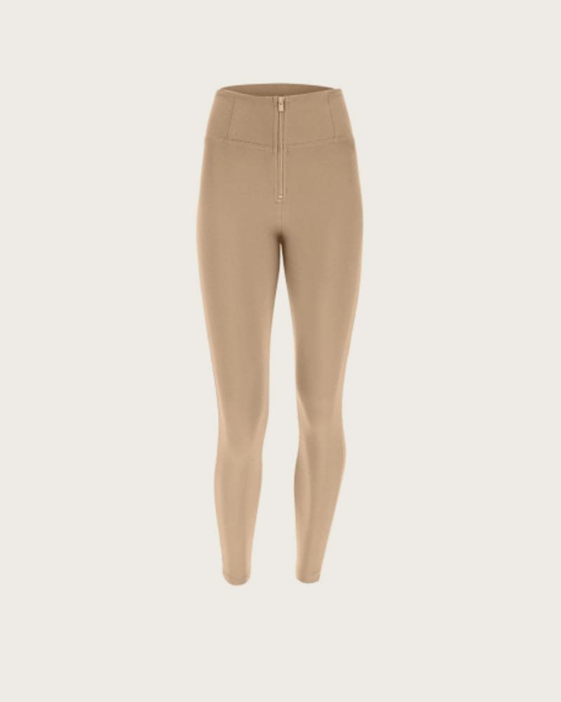 Dámske jeggings nohavice FREDDY WR.UP® superskinny push up 7 8 trousers with high waist and zip-Nomad