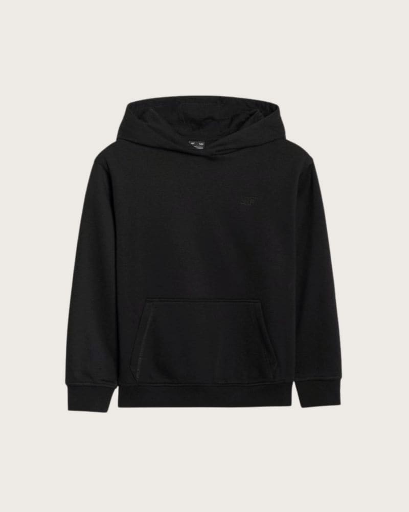 Chlapčenská zateplená mikina so zipsom 4F JUNIOR SWEATSHIRT M1859-4FJWMM00TSWSM1859-20S-DEEP BLACK – fotka 5