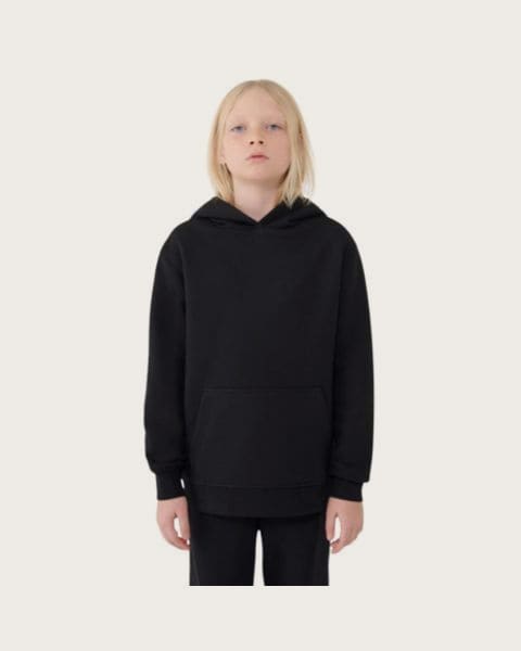 Chlapčenská mikina so zipsom 4F JUNIOR SWEATSHIRT-JWMM00TSWSM1860-20S-BLACK