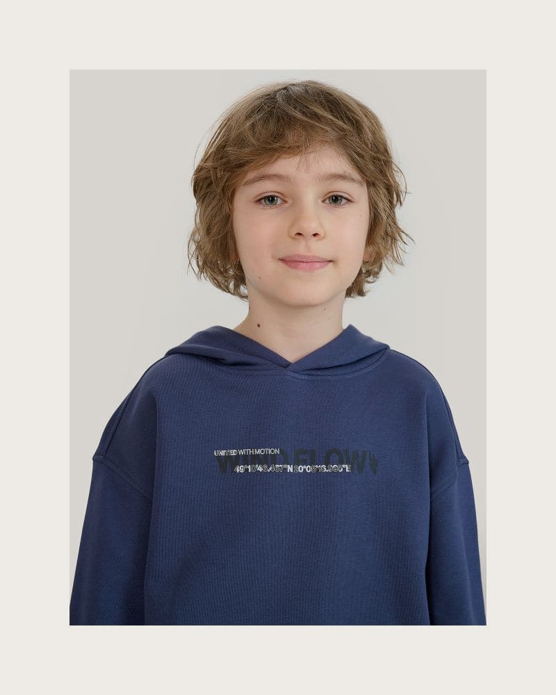 Chlapčenská mikina s kapucňou 4F JUNIOR SWEATSHIRT-JWSS25TSWSM1511-22S-GREY – fotka 2