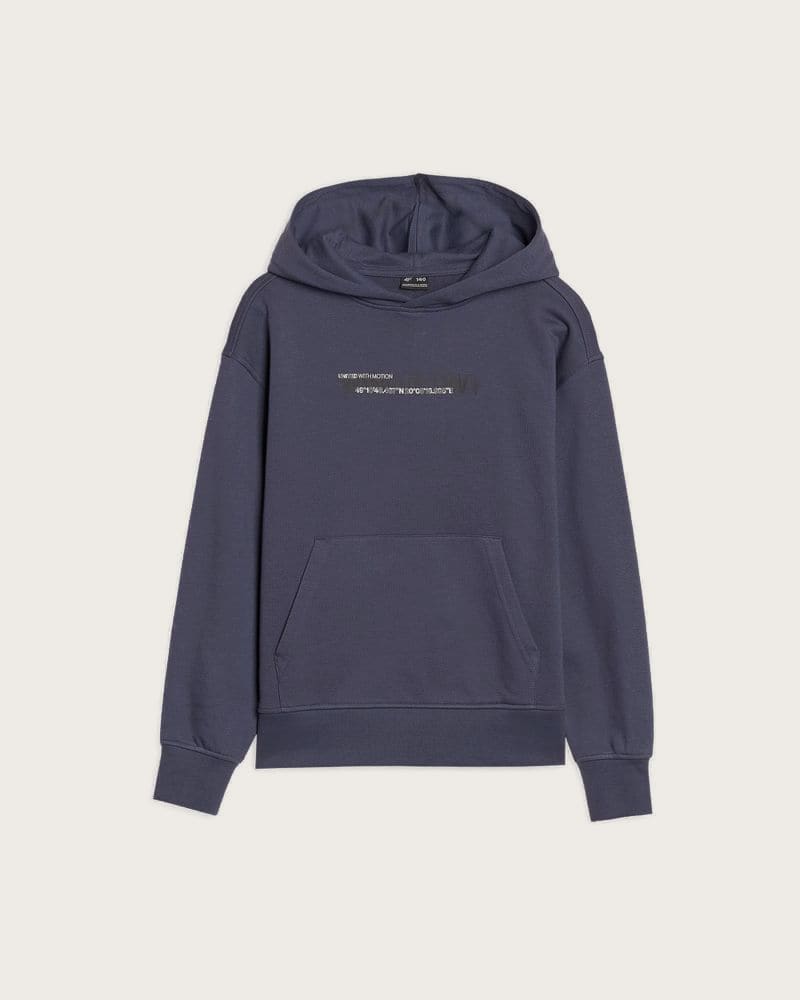 Chlapčenská mikina s kapucňou 4F JUNIOR SWEATSHIRT-JWSS25TSWSM1511-22S-GREY – fotka 6