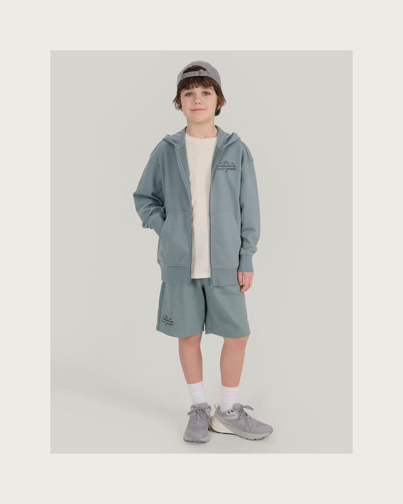 Chlapčenská mikina so zipsom 4F JUNIOR SWEATSHIRT-JWSS25TSWSM1522-46S-TURQUISE – fotka 4