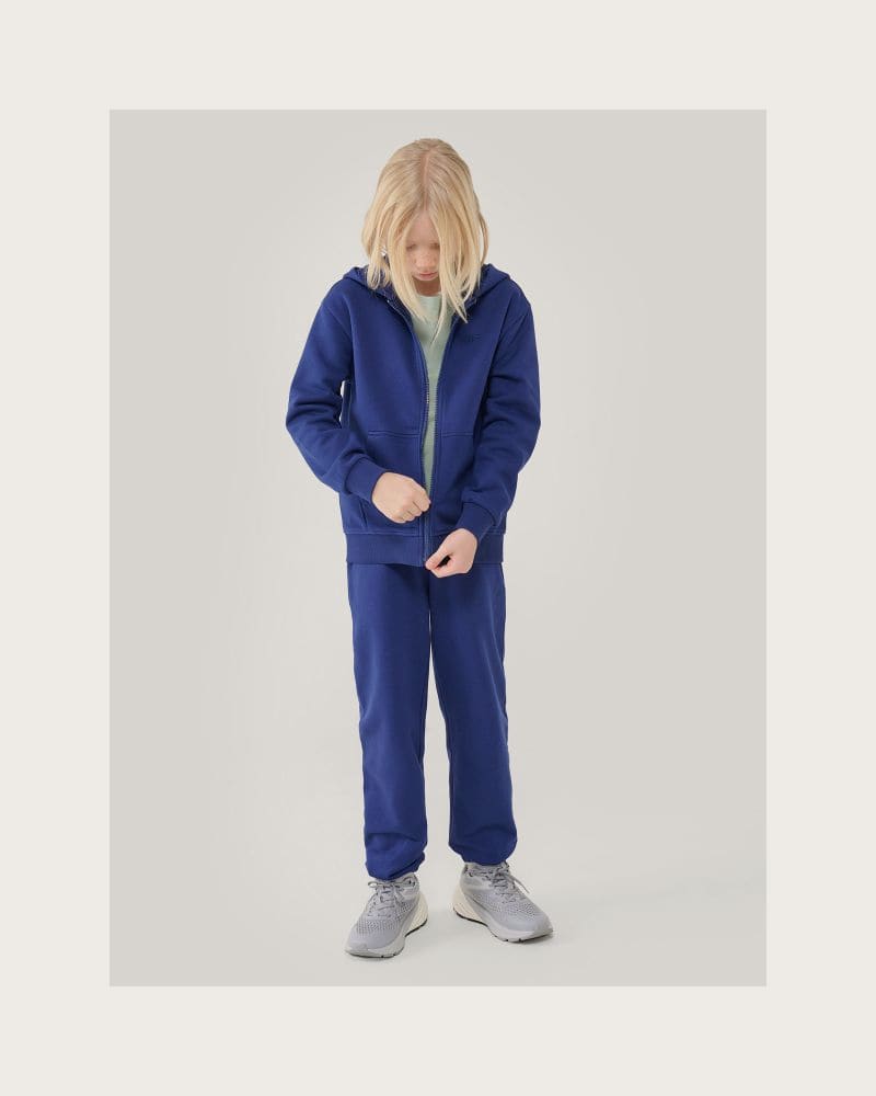 Chlapčenská mikina so zipsom 4F JUNIOR SWEATSHIRT-JWSS25TSWSM1851-36S-BLUE – fotka 7