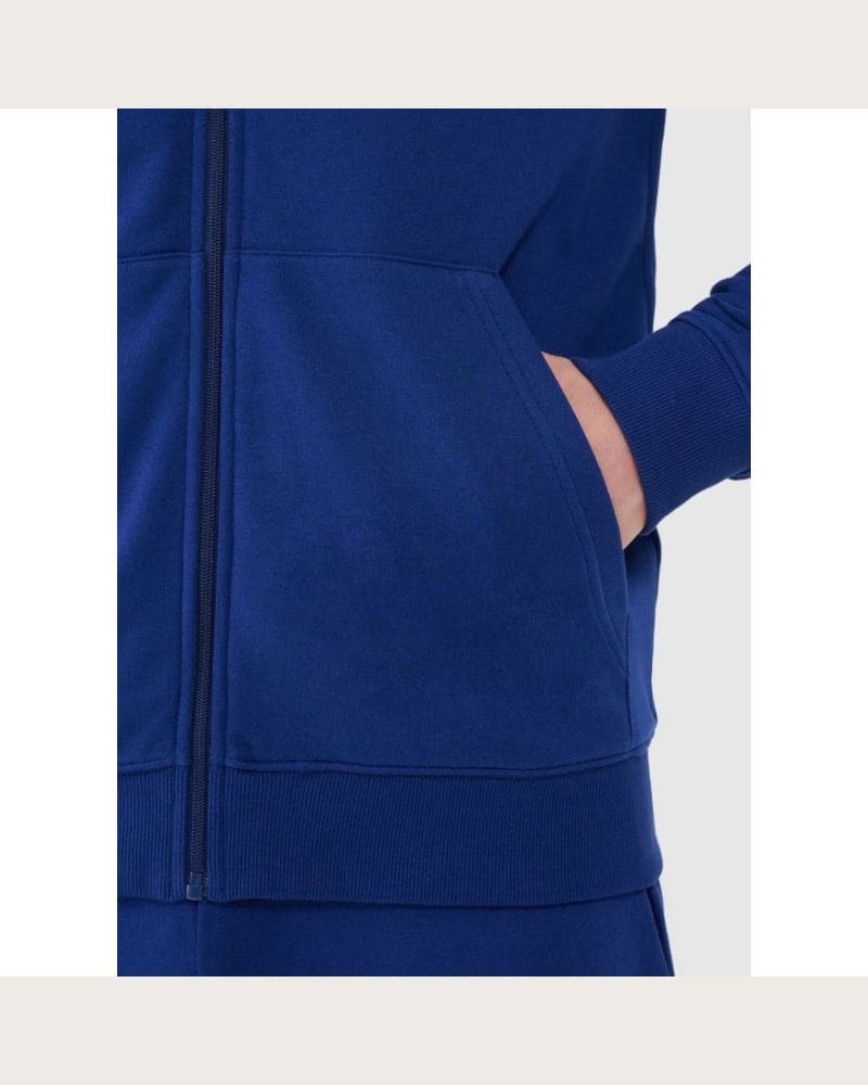Pánska mikina so zipsom 4F SWEATSHIRT-WMM00TSWSM1768-031S-NAVY – fotka 3