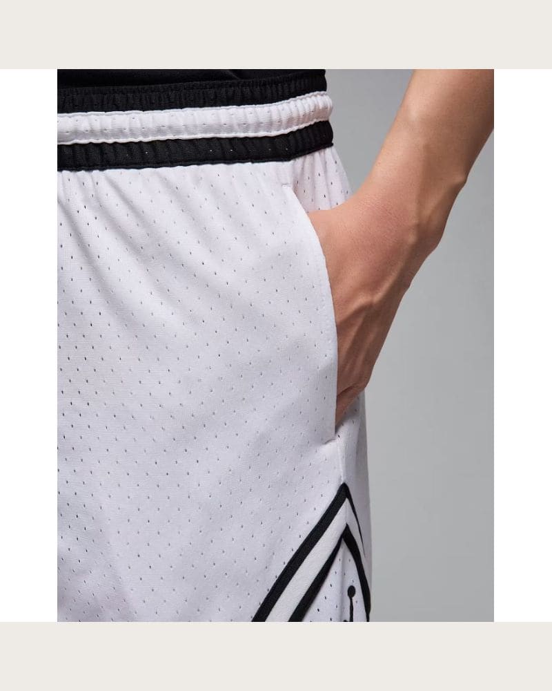 Pánske tréningové kraťasy NIKE JORDANDF SPRT DMND SHORT-100-White – fotka 3