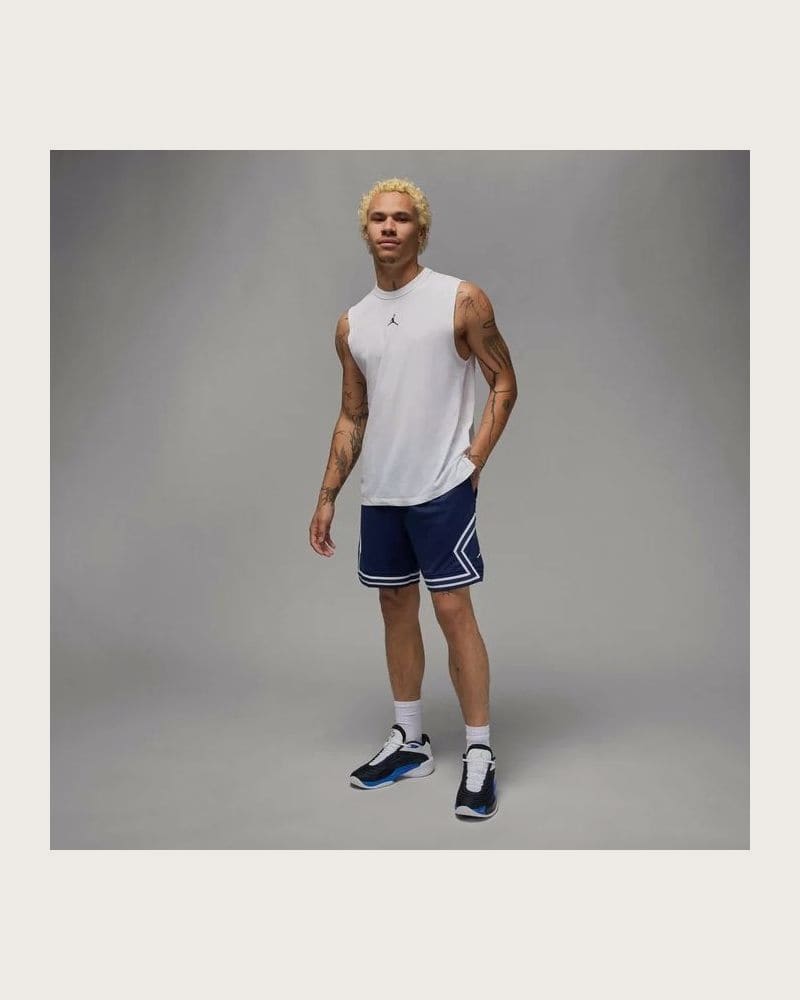 Pánske tréningové kraťasy NIKE JORDAN M J DF SPRT DMND SHORT-HF9910-410-BLUE – fotka 7