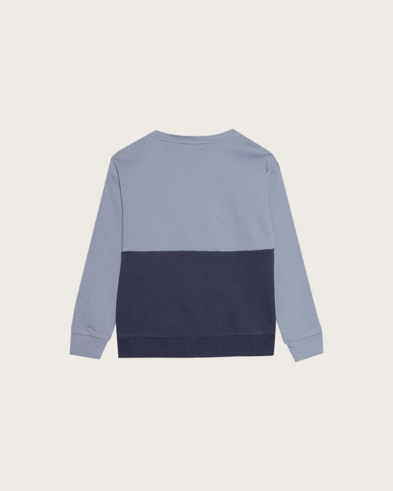 Chlapčenská mikina 4F JUNIOR SWEATSHIRT-JWSS24TSWSM0923-34S-LIGHT BLUE – fotka 8