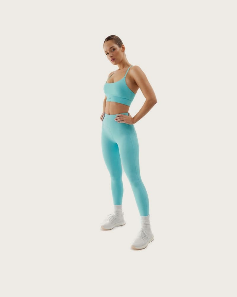 Dámske legíny 4F TIGHTS FNK-WSS24TFTIF232-33S-BLUE – fotka 4