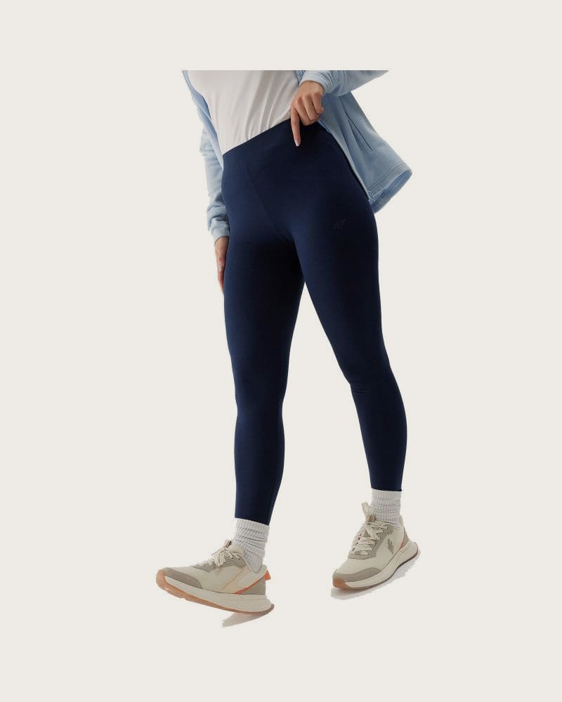 Dámske legíny 4F TIGHTS-WSS24TTIGF137-31S-NAVY – fotka 2