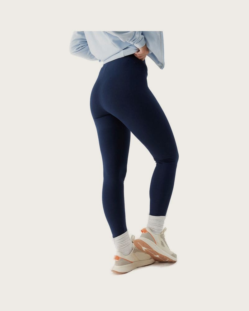 Dámske legíny 4F TIGHTS-WSS24TTIGF137-31S-NAVY – fotka 3