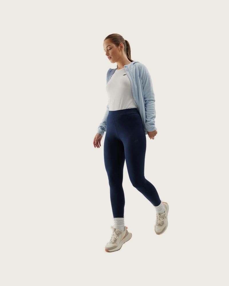 Dámske legíny 4F TIGHTS-WSS24TTIGF137-31S-NAVY – fotka 5