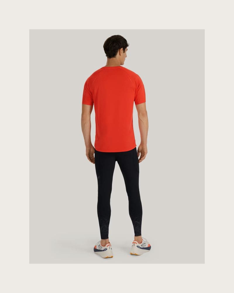 Pánske bežecké zateplené legíny 4F TIGHTS FNK M356-WAW25TFTIM356-20S-DEEP BLACK – fotka 6