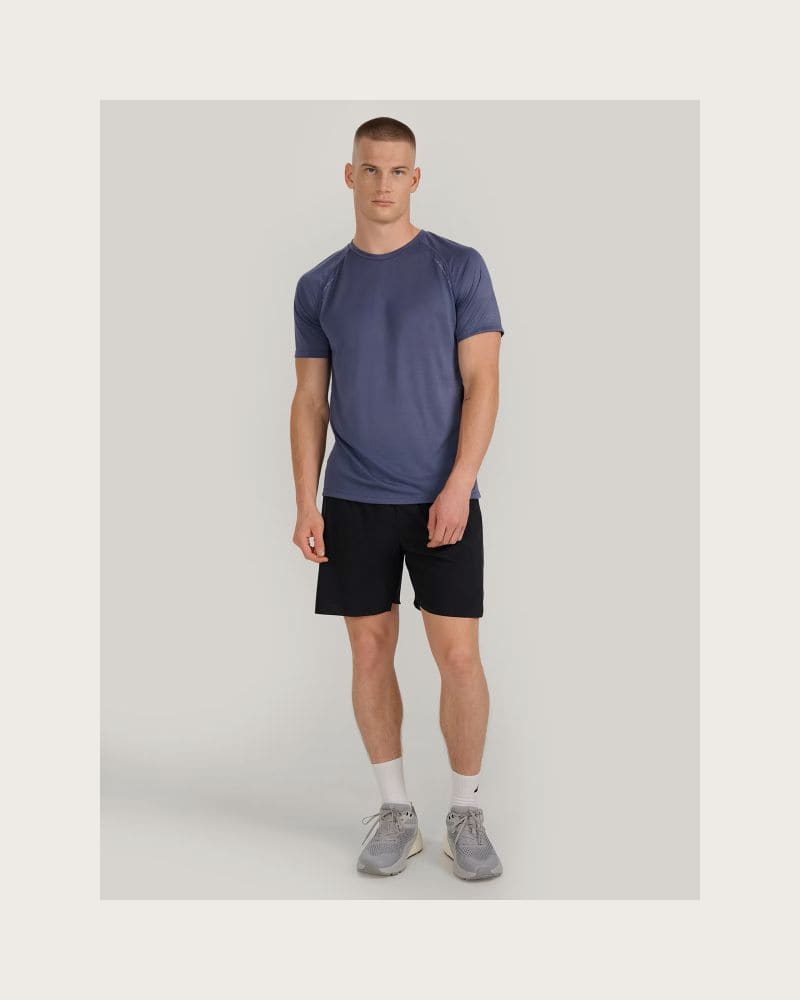 Pánske bežecké kraťasy 4F SHORTS FNK M1027-WAW25TFSHM1027-20S-DEEP BLACK – fotka 3