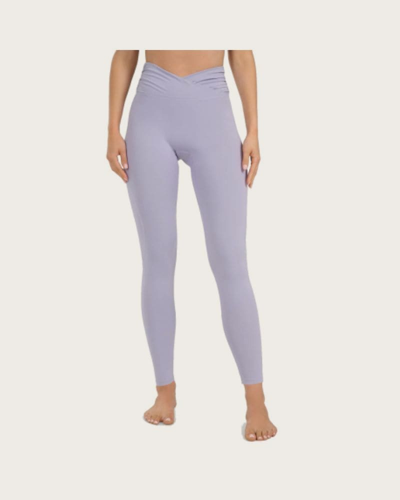 Dámske legíny 4F TIGHTS FNK F369-WAW25TFTIF369-34S-LIGHT BLUE