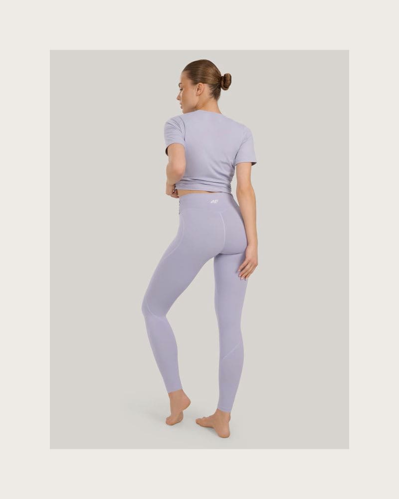 Dámske legíny 4F TIGHTS FNK F369-WAW25TFTIF369-34S-LIGHT BLUE – fotka 7
