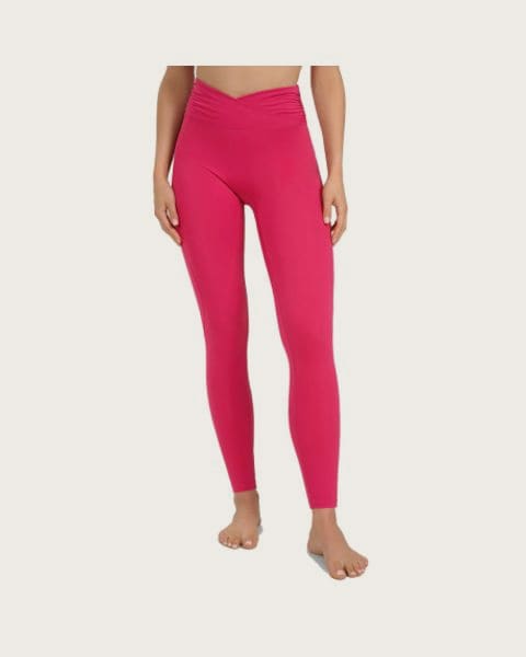 Dámske legíny 4F TIGHTS FNK F369-WAW25TFTIF369-54S-PINK