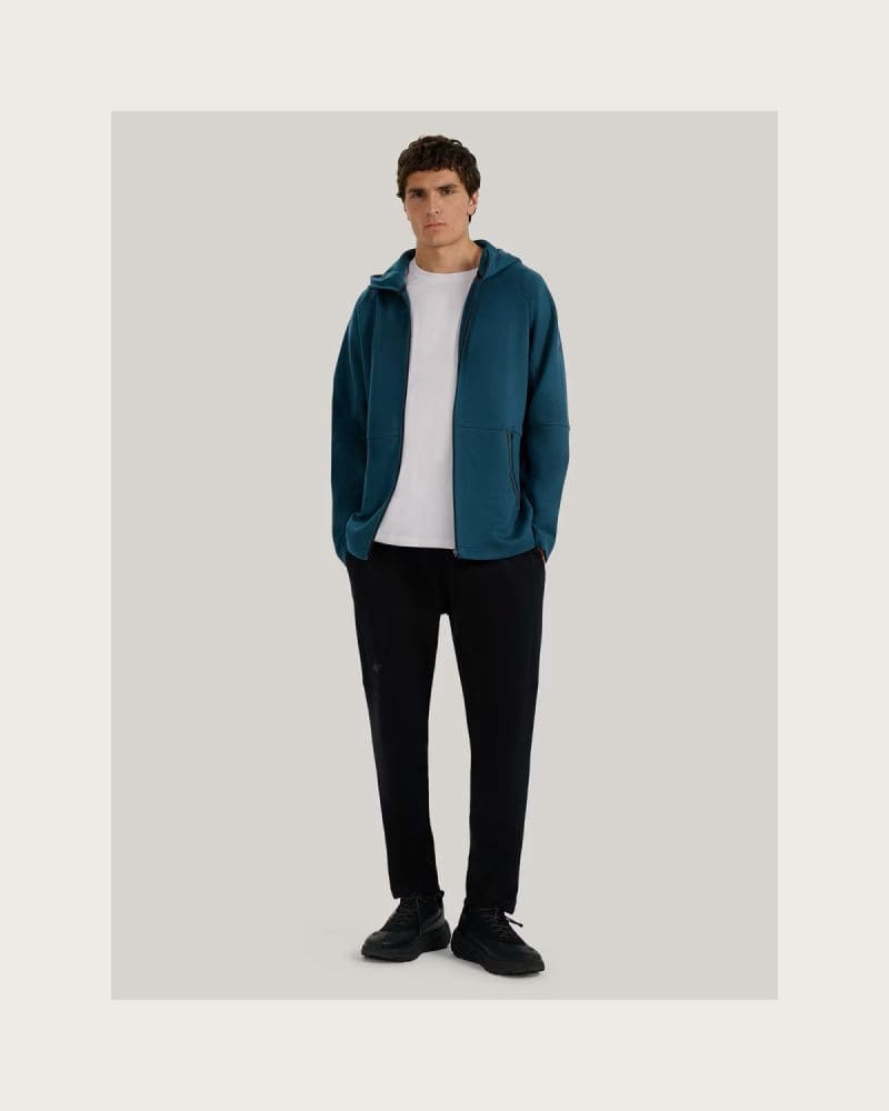 Pánska mikina so zipsom 4F SWEATSHIRT M1865-WAW25TSWSM1865-32S-DENIM – fotka 6
