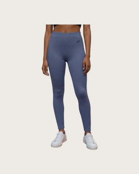 Dievčenské legíny 4F JUNIOR TIGHTS CAS F244-4FJWAW25TTIGF244-32S-DENIM