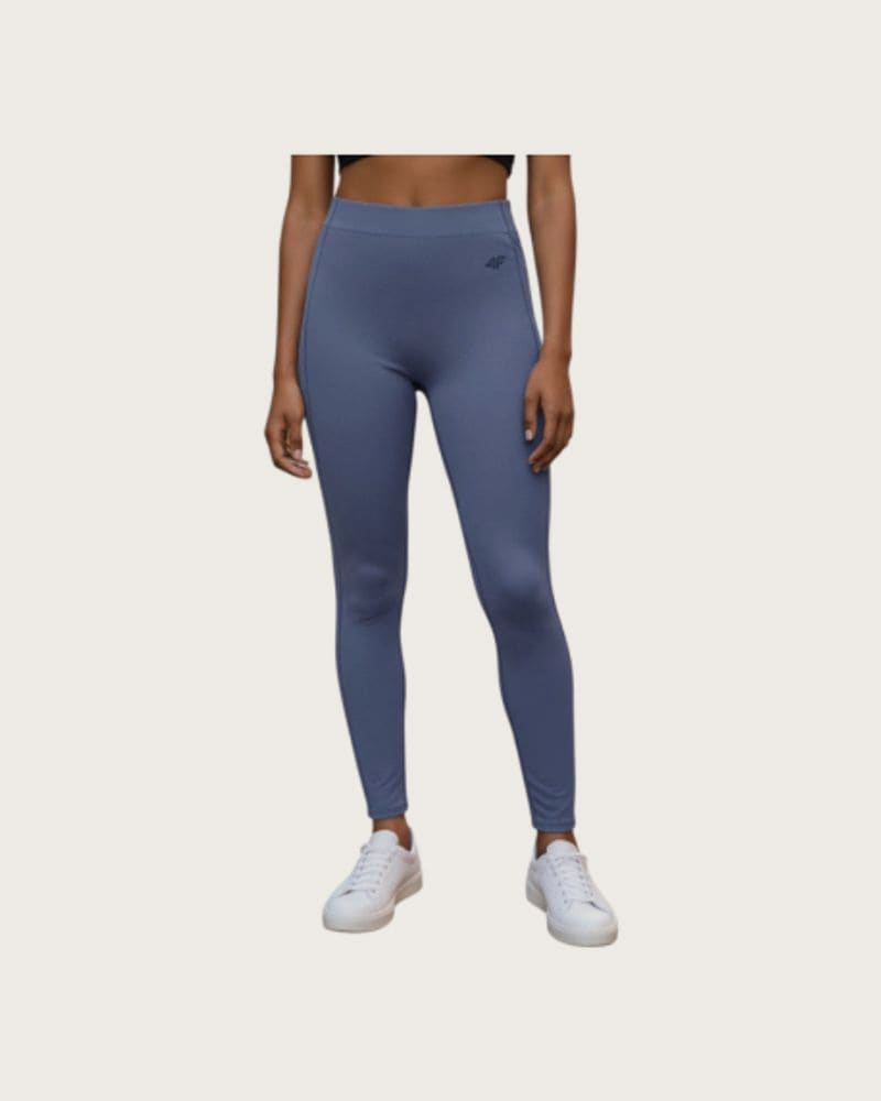 Dievčenské legíny 4F JUNIOR TIGHTS CAS F244-4FJWAW25TTIGF244-32S-DENIM