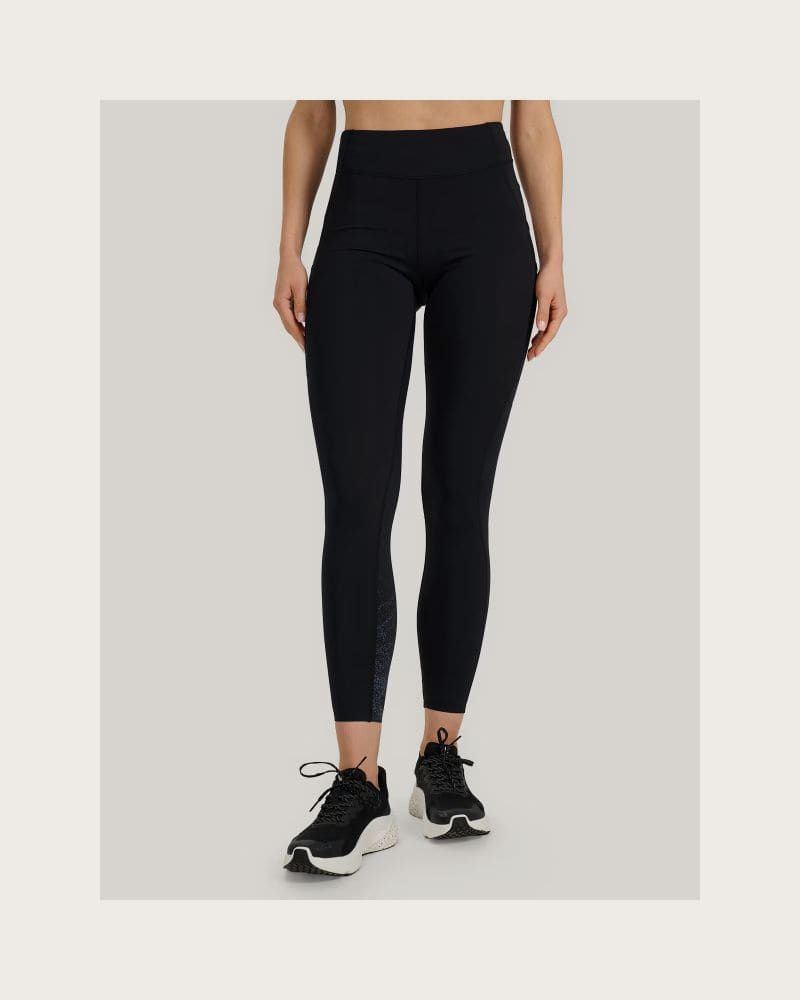 Dámske bežecké zateplené legíny 4F TIGHTS FNK F357-WAW25TFTIF357-20S-DEEP BLACK – fotka 2