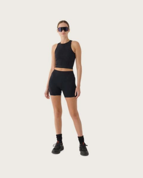 Dámske tréningové kraťasy 4F SHORT TIGHTS FNK F055-RAW24TFSTF055-20S-DEEP BLACK