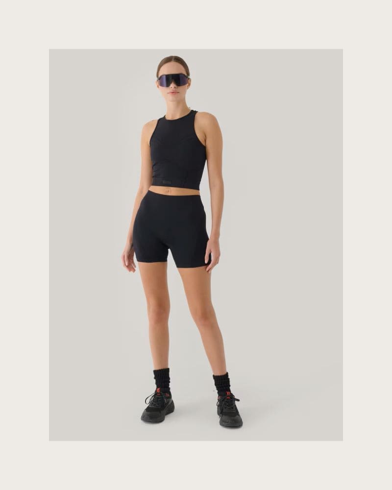 Dámske tréningové kraťasy 4F SHORT TIGHTS FNK F055-RAW24TFSTF055-20S-DEEP BLACK – fotka 2