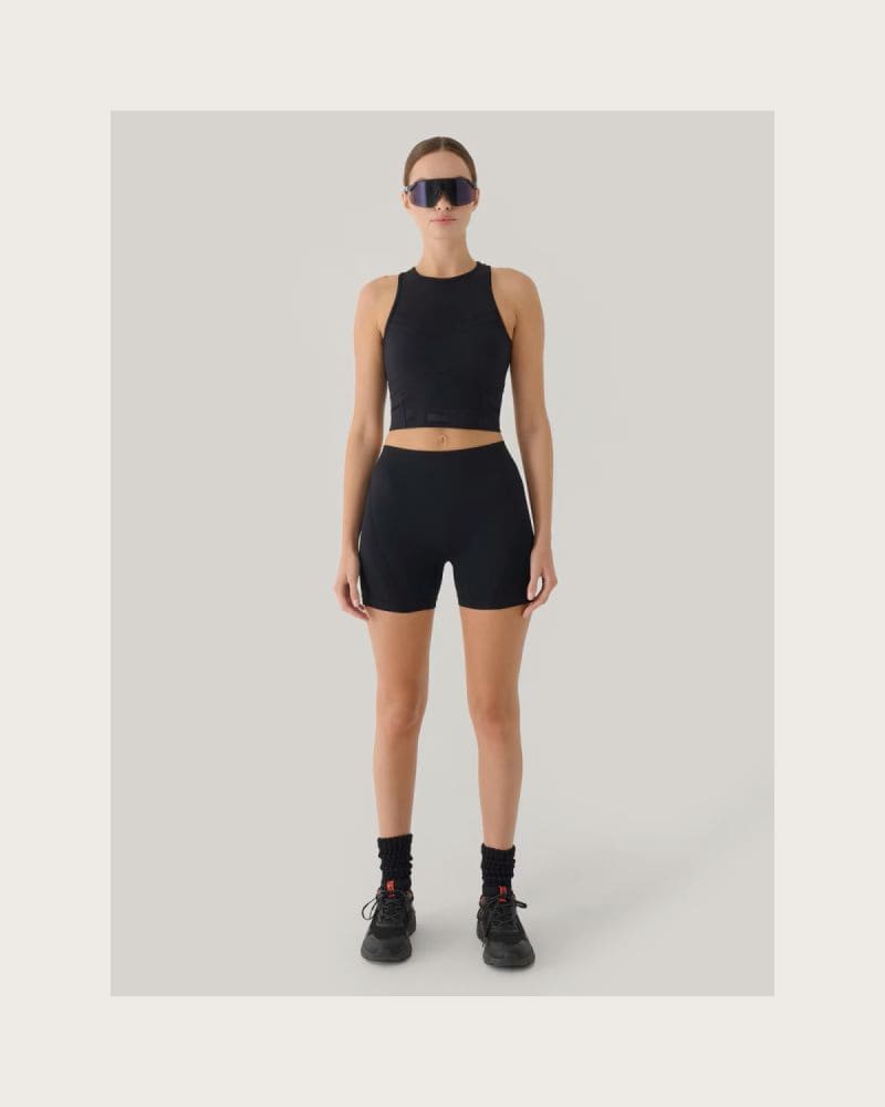 Dámske tréningové kraťasy 4F SHORT TIGHTS FNK F055-RAW24TFSTF055-20S-DEEP BLACK – fotka 3