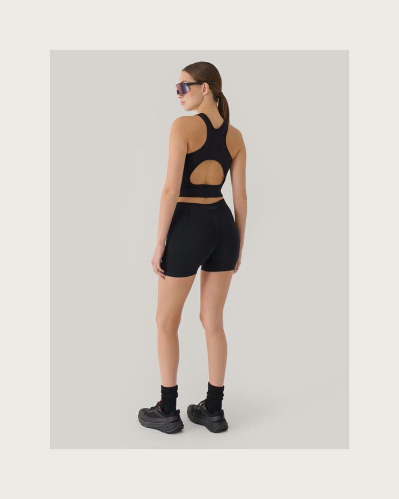 Dámske tréningové kraťasy 4F SHORT TIGHTS FNK F055-RAW24TFSTF055-20S-DEEP BLACK – fotka 5