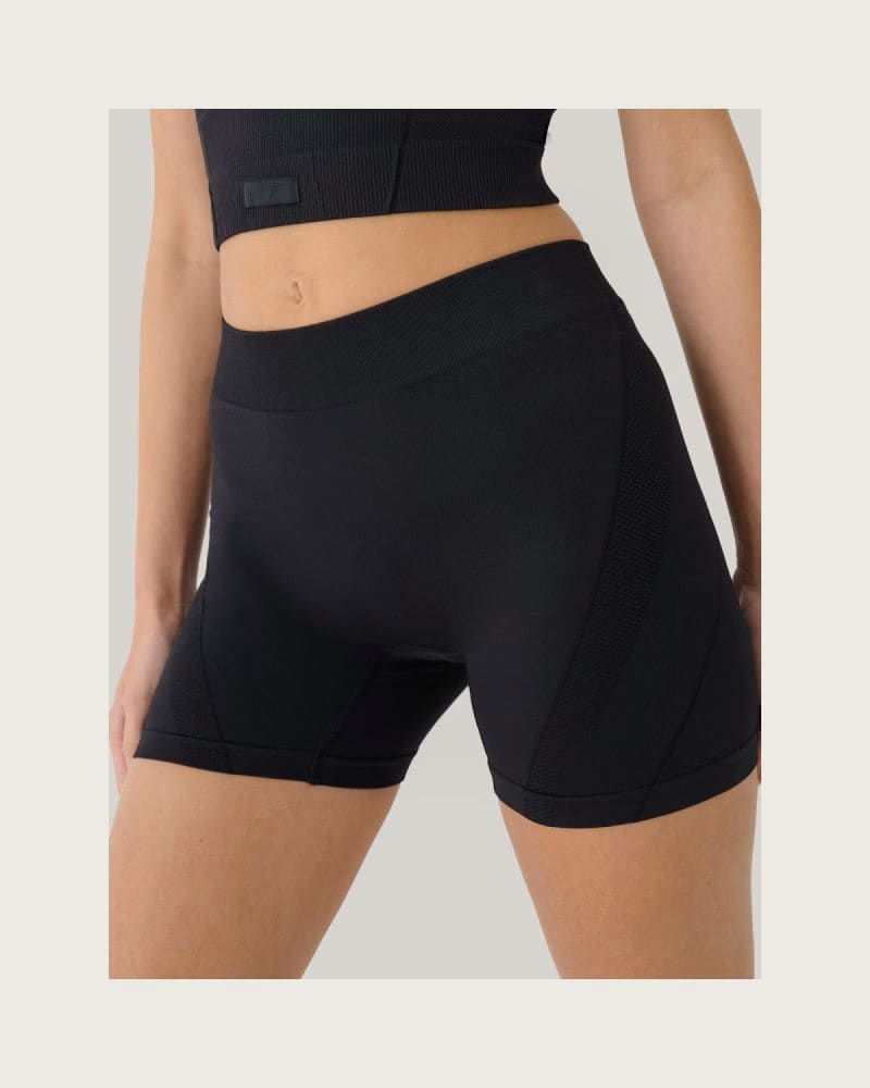 Dámske tréningové kraťasy 4F SHORT TIGHTS FNK F055-RAW24TFSTF055-20S-DEEP BLACK – fotka 7