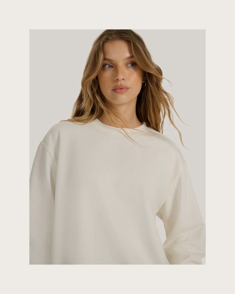 Dámska mikina 4F SWEATSHIRT F1837-WAW25TSWSF1837-11S-OFF WHITE – fotka 7