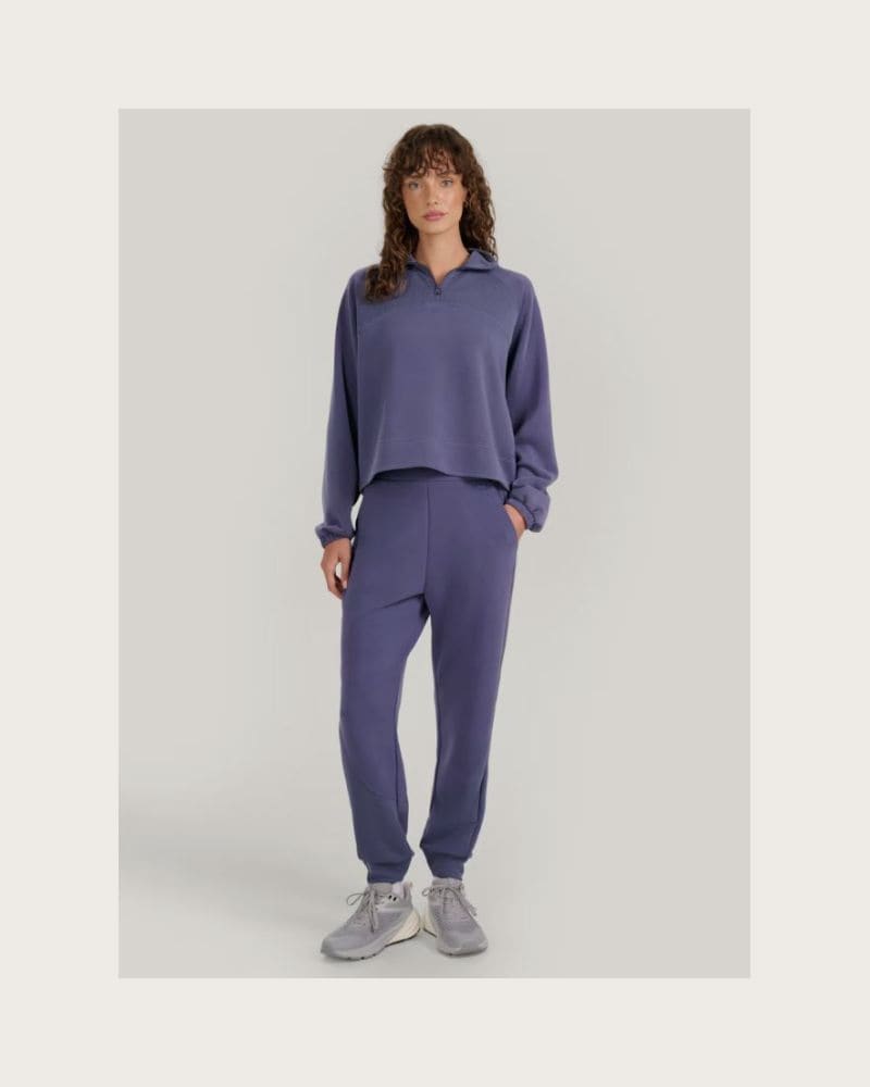 Dámske tepláky 4F TROUSERS CAS F1180-WAW25TTROF1180-32S-DENIM – fotka 2