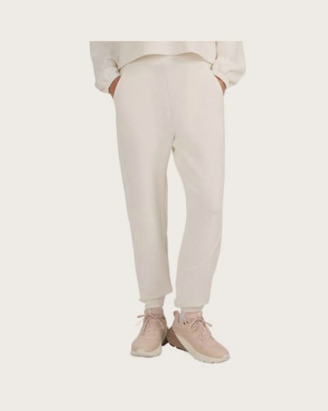 Dámske tepláky 4F TROUSERS CAS F1180-WAW25TTROF1180-11S-OFF WHITE