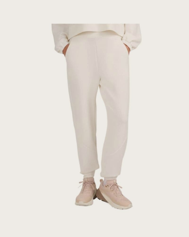 Dámske tepláky 4F TROUSERS CAS F1180-WAW25TTROF1180-11S-OFF WHITE
