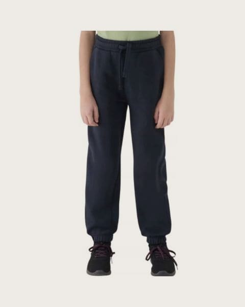 Chlapčenské zateplené tepláky 4F JUNIOR TROUSERS CAS M1510-4FJWMM00TTROM1510-31S-NAVY