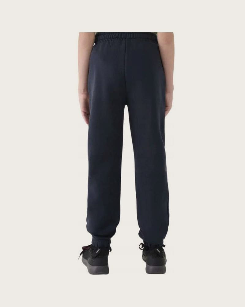 Chlapčenské zateplené tepláky 4F JUNIOR TROUSERS CAS M1510-4FJWMM00TTROM1510-31S-NAVY – fotka 2