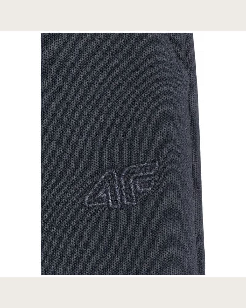 Chlapčenské zateplené tepláky 4F JUNIOR TROUSERS CAS M1510-4FJWMM00TTROM1510-31S-NAVY – fotka 4