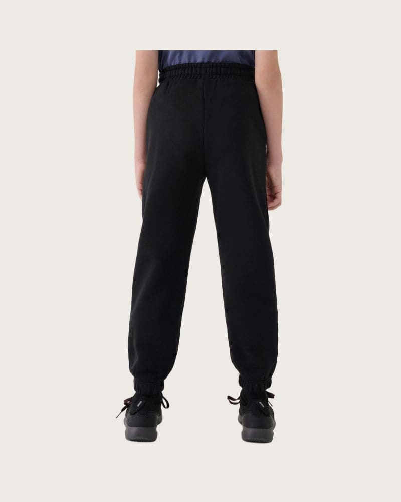 Chlapčenské zateplené tepláky 4F JUNIOR TROUSERS CAS M1510-4FJWMM00TTROM1510-20S-DEEP BLACK – fotka 2