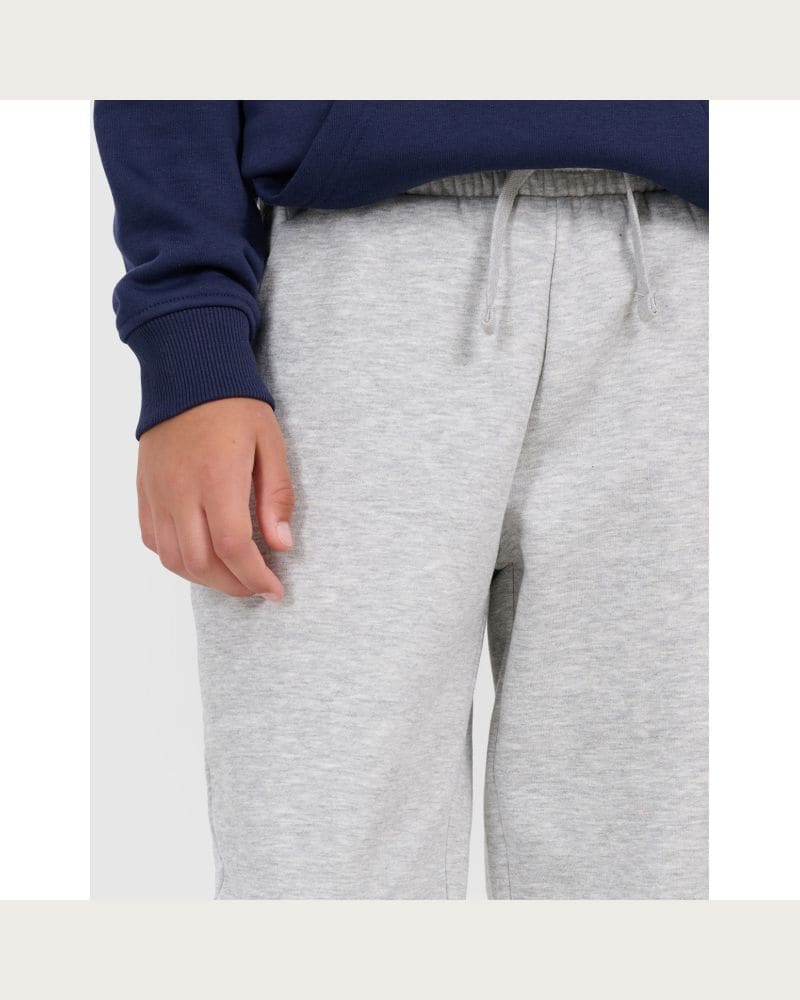 Chlapčenské zateplené tepláky 4F JUNIOR TROUSERS CAS M1510-4FJWMM00TTROM1510-25M-GREY MELANGE – fotka 2