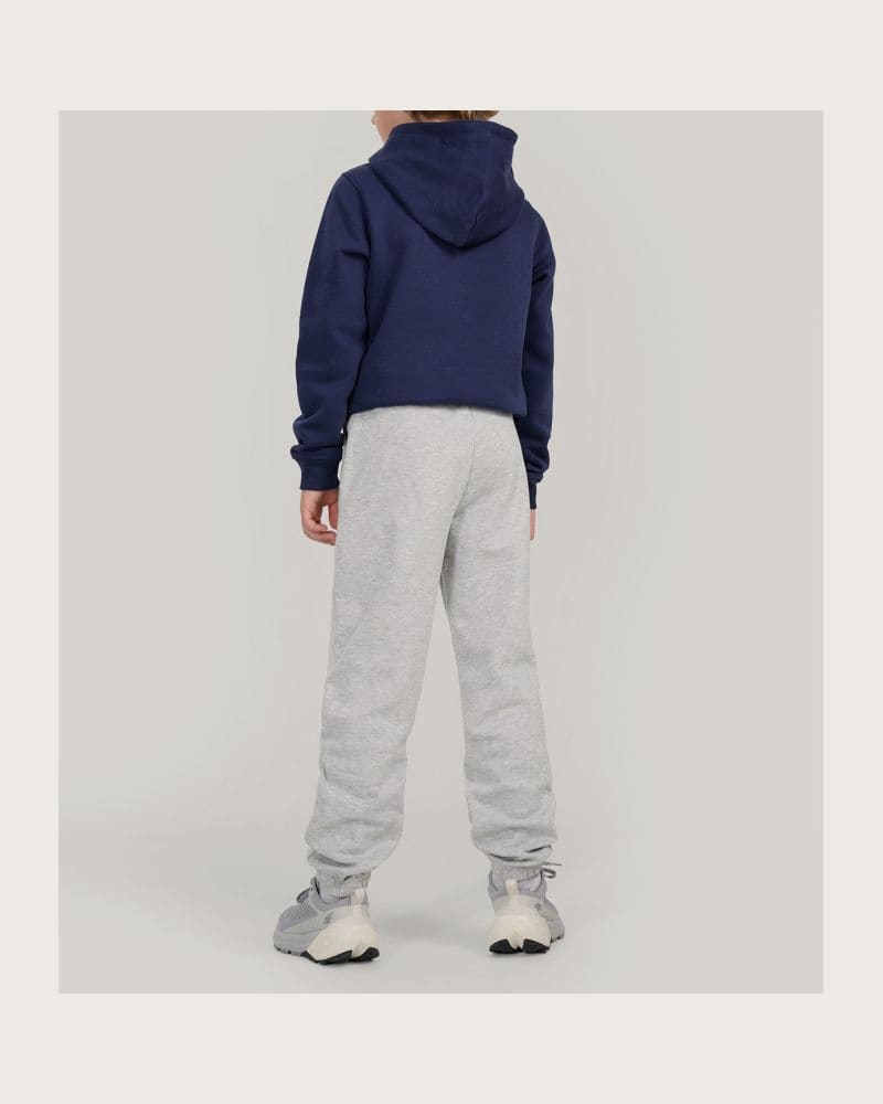 Chlapčenské zateplené tepláky 4F JUNIOR TROUSERS CAS M1510-4FJWMM00TTROM1510-25M-GREY MELANGE – fotka 4