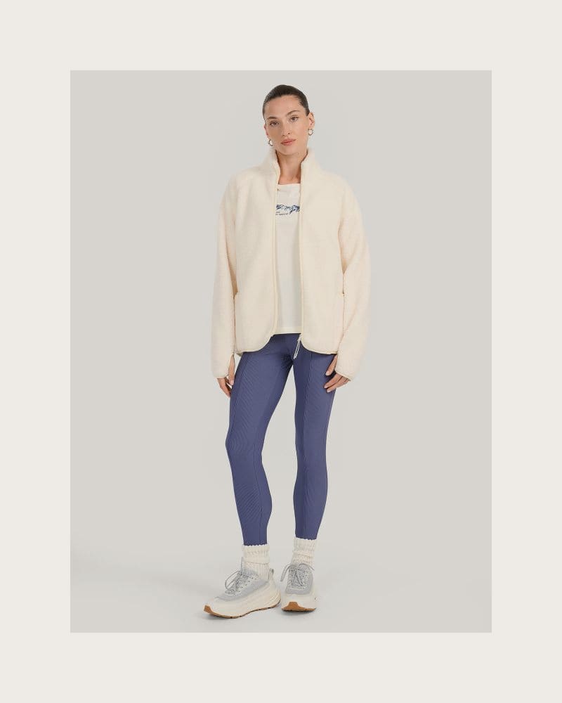 Dámske legíny 4F TIGHTS CAS F237-WAW25TTIGF237-32S-DENIM – fotka 3