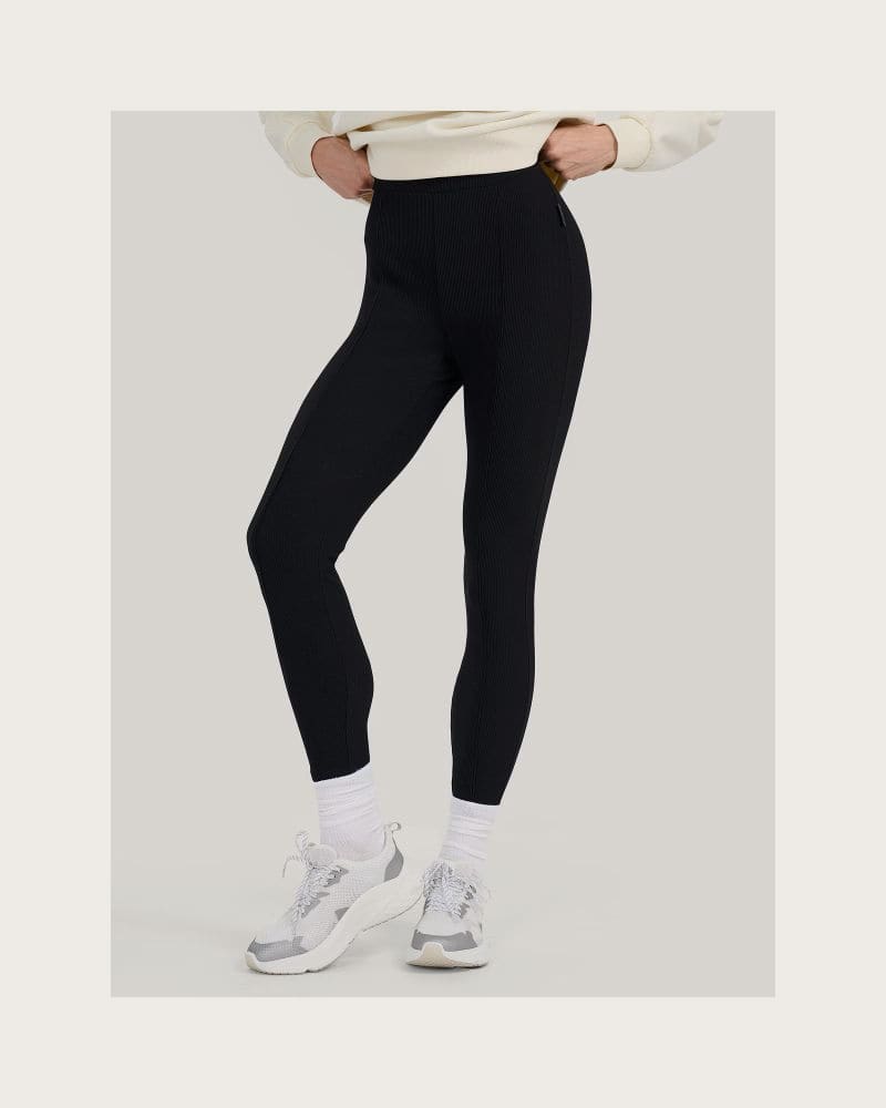 Dámske legíny 4F TIGHTS CAS F237-WAW25TTIGF237-20S-DEEP BLACK – fotka 2