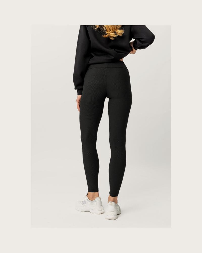 Dámske legíny VOLCANO N-LISBONA-700-BLACK – fotka 3